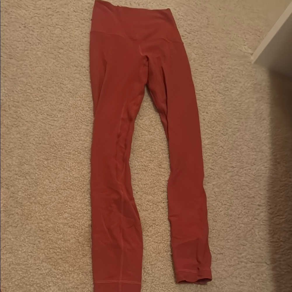 Lululemon Align Dark Red/Orange-ish Undertone